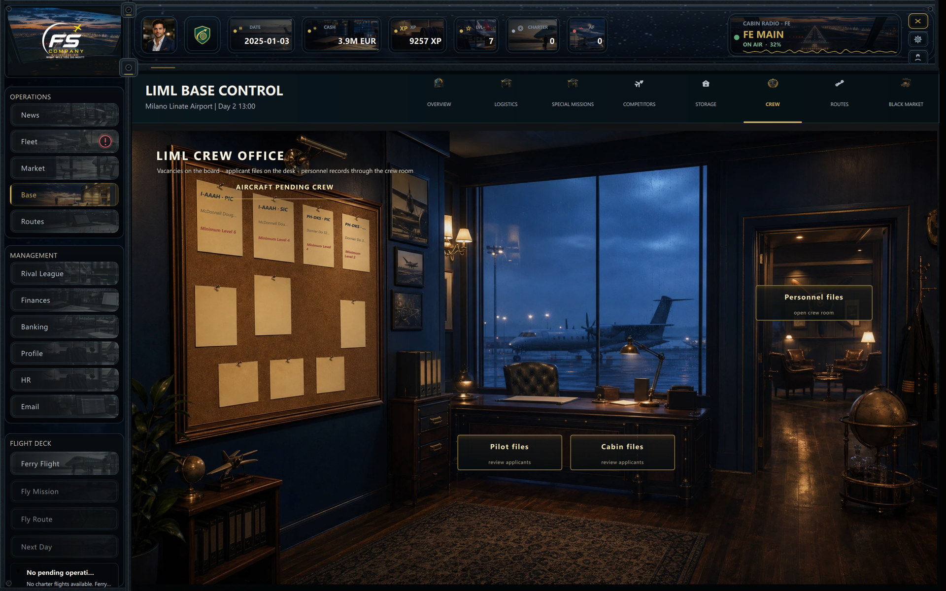 FSCompany base crew office